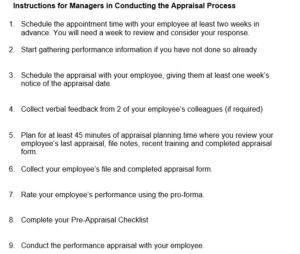 Performance Appraisals - Performance Appraisal Instructions & Planning ...