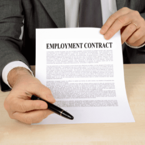 Contract of Employment - Part Time Employee