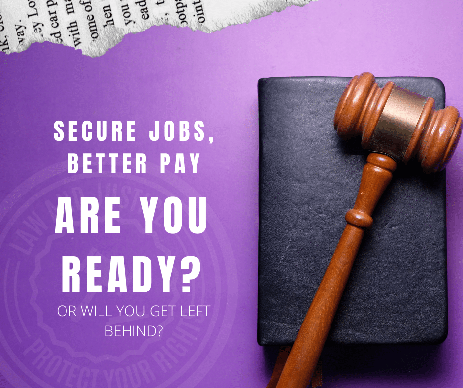 Read more about the article Getting Your Business Into Gear: The Secure Jobs, Better Pay Act Changes Are Now in Effect